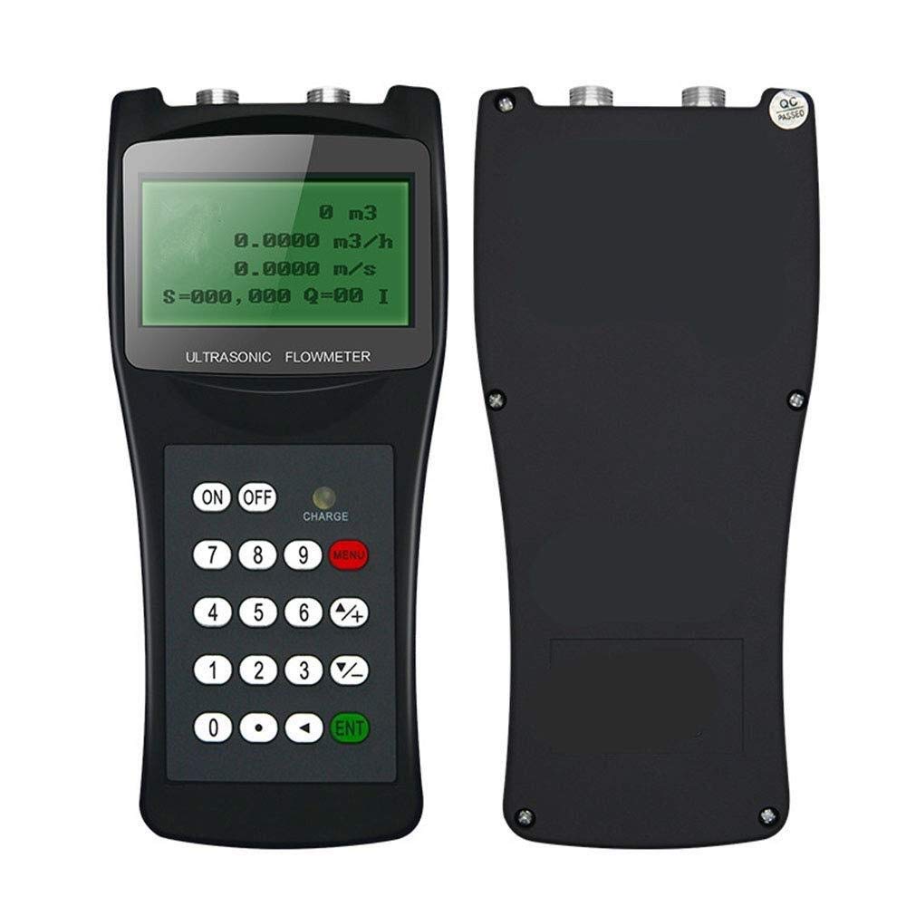 Buy ZKSKS Ultrasonic Flow Meter Digital Pipe Liquid Flowmeter Clamp on