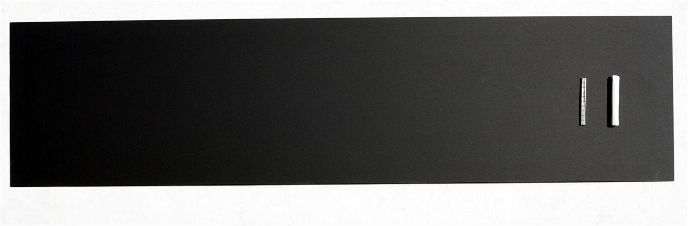 Große Pinnwand/Pinwand/Magnet-Tafel in 110 x 30 cm, mit 1x Kreide und 20 Stift - Magneten: Magnetpinnwand mit Tafelkreide-Oberfläche