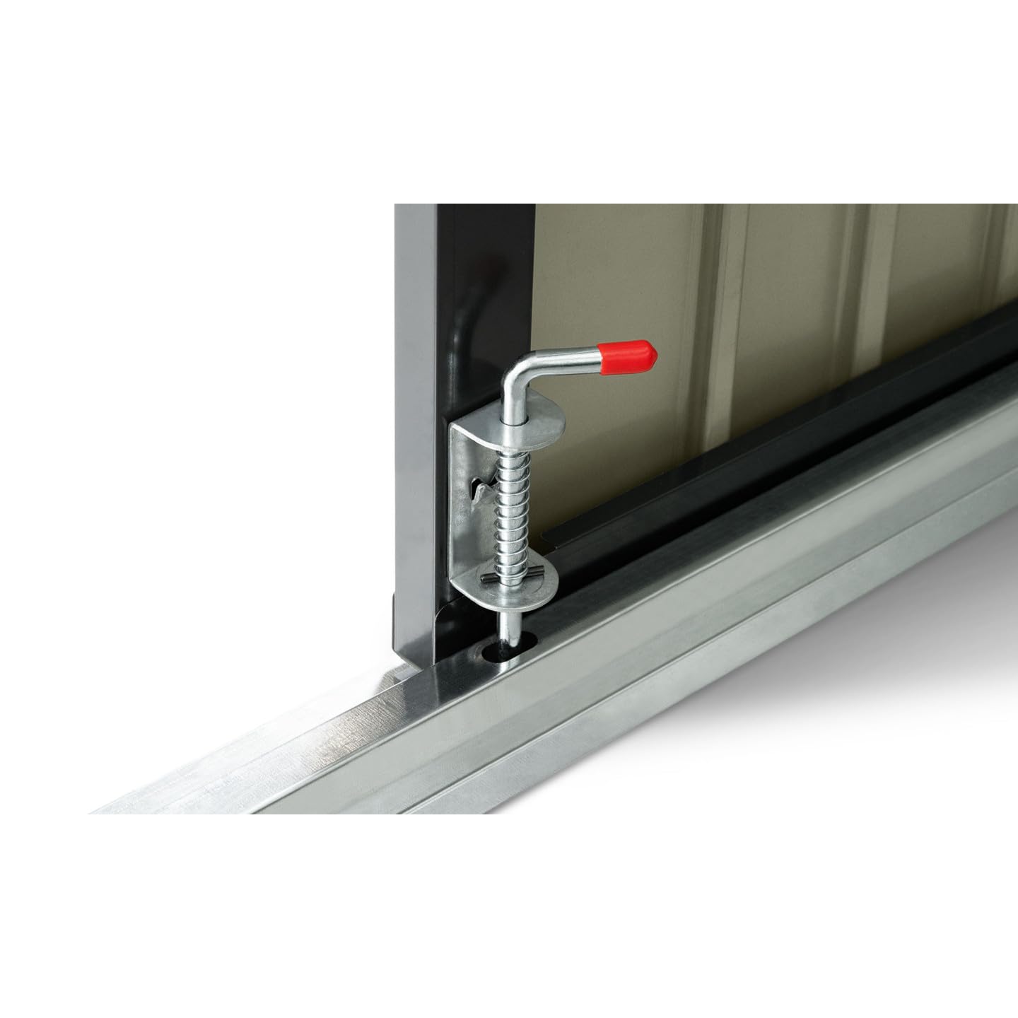 IDMarket - Abri de Jardin en métal Effet Bois verrouillable Multi-Rangement