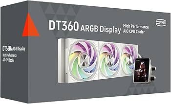 Amazon | PCCOOLER CPS DT360 ARGB ディスプレイ 液体クーラー 3.4 Amazon | PCCOOLER CPS DT360 ARGB ディスプレイ 液体クーラー 3.4