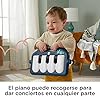 Fisher-Price Alfombra gimnasio de actividades con piano con sonidos y accesorios, motivo bosque, juguete para bebé recién nacido (Mattel HKX37) #5