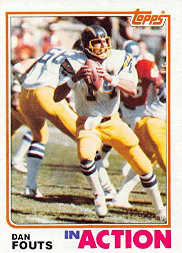 1982 Topps Football #231 Dan Fouts San Diego Chargers IA