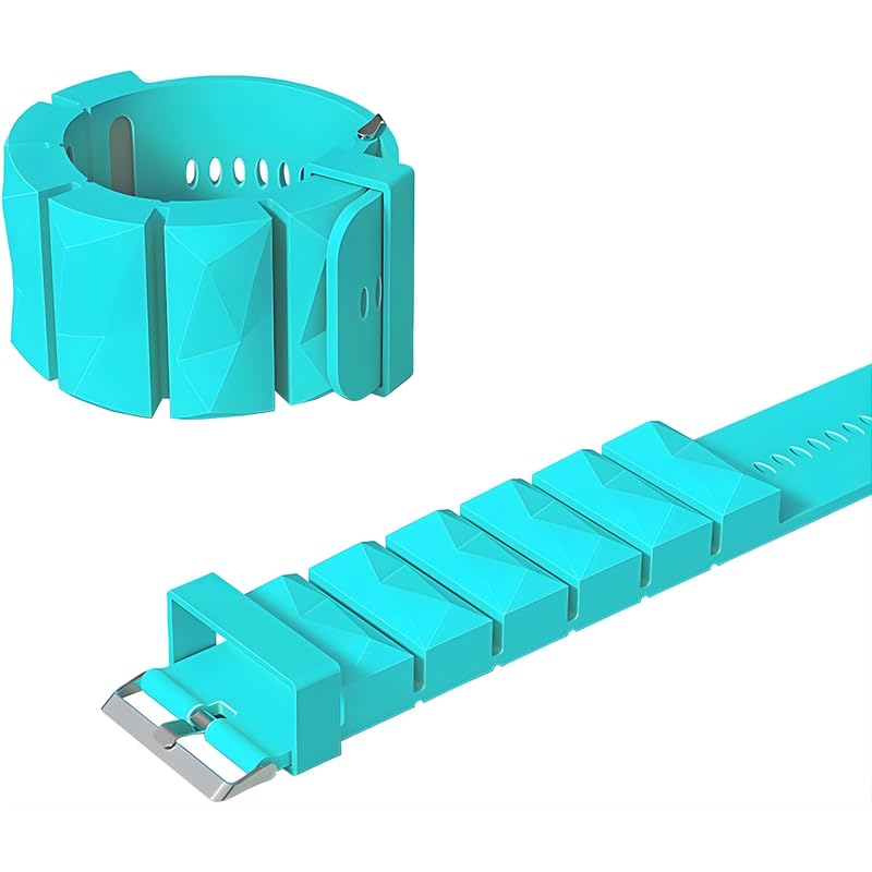 Silicone Wristband Weight Bracelet Wearable Wrist Weights Adjustable Fitness Band for Walking - Running Gym Exercise Soft Comfortable Durable - Men Women Workout (1 Pcs)-image-36