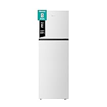 Hisense RT327N4AWE Frigorifero Doppia Porta a libera installazione Total No Frost, sistema di ventilazione Multi Air Flow, Larghezza 55 cm, Colore Bianco, Capacità netta 249 L