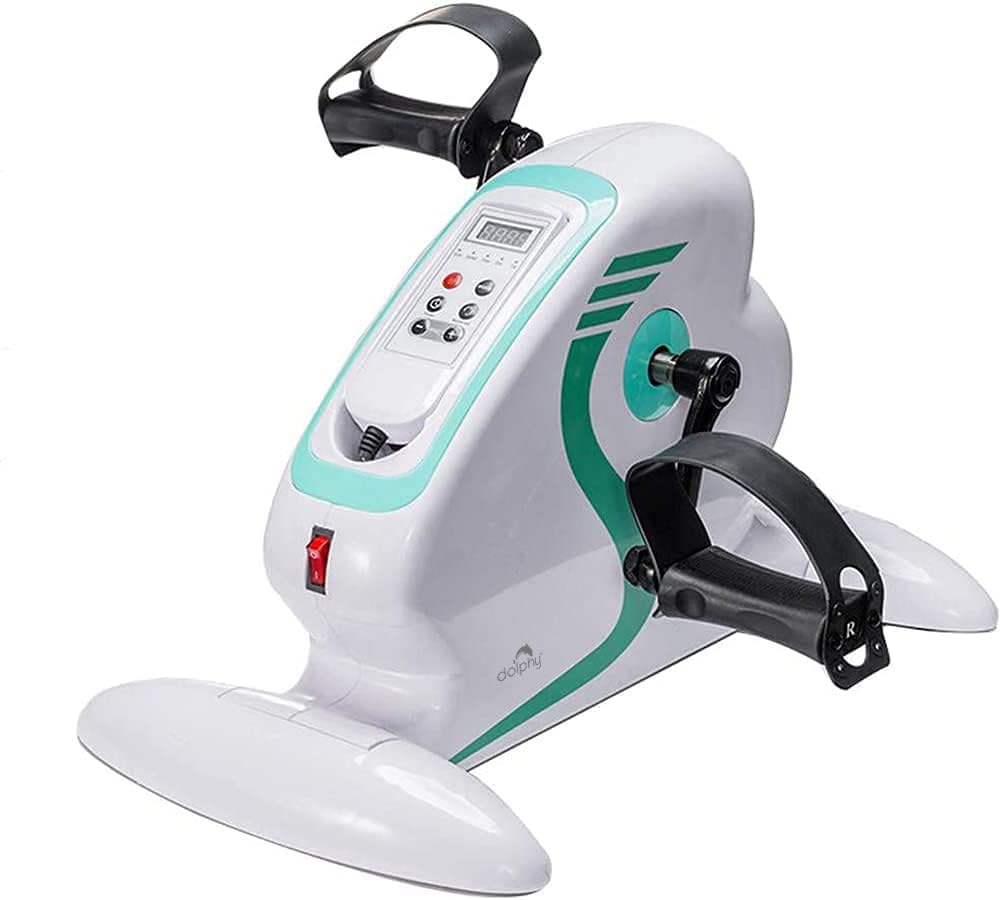 Dolphy Automatic Pedal Exercise Bike | Digital Electric with Remote Control | Adjustable Electric Mini Exercise Bike for Physical Therapy | Pedo Cycle Motorized for Legs & Arm Workouts.-image-44