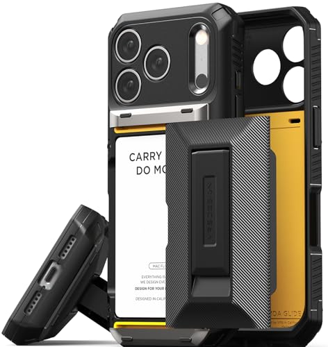 iPhone 17 Pro ケース 耐衝撃 カード入れ ストラップホール 付 スマホケース スタンド 付き カード 収納 頑丈 携帯ケース