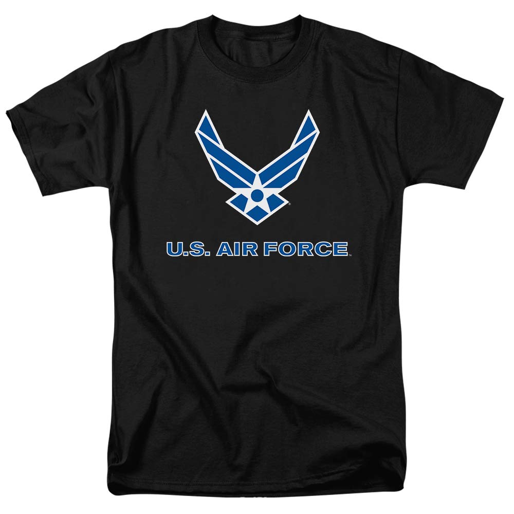 Popfunk U.S. Air Force Logo T Shirt & Stickers (X-Large) Black