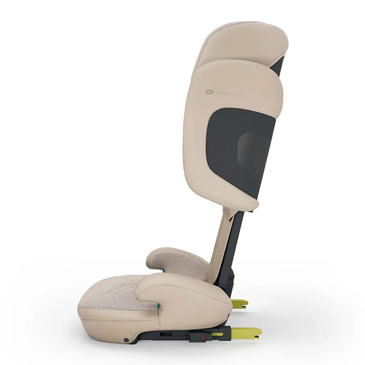 Kinderkraft XPAND 2 PRO i-Size fotelik dziecięcy 100-150 cm, z ISOFIX lub pasem samochodowym, regulacja wysokości i szerokości (DUO EXPAND), zagłówek H-GUARD+, ochrona przed uderzeniem bocznym SPS