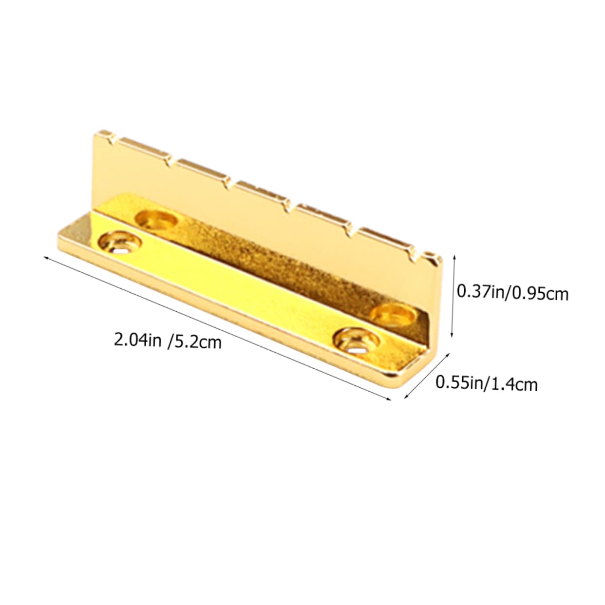 QUMIIRITY Guitarists Set of Guitar Upper String Nuts Guitar Bass Supplies Enhance Vibration Tone