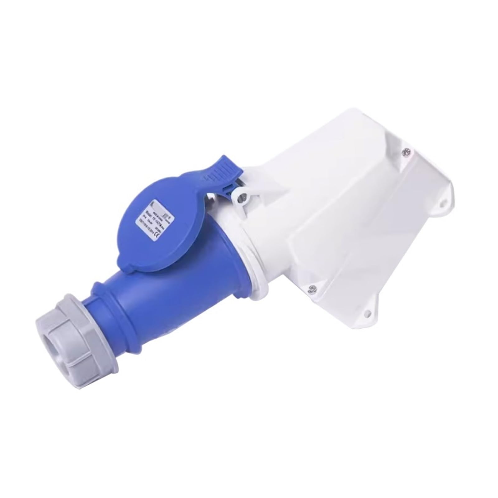 MUYTQAERG Waterproof Industrial Plug 3 core 16A Explosion-Proof Aviation Connector Male and Female Docking 380V(Surface mounted suit)