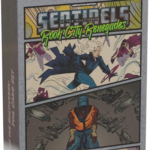 Image of Greater Than Games | Sentinels of The Multiverse: Foil Pack 2 | Cooperative Strategy Board Game Accessory | Premium Component Upgrade