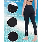 Skyone Wetsuit Pants for Women & Men - Neoprene Leggings, 3MM Swim Tights - Black, Long, Warm, for Surfing, Snorkeling, Boating & Kayaking - Image 4