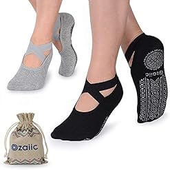 Ozaiic Yoga Socken rutschfeste für Damen für Pilates, Barre, Ballett, Tanz