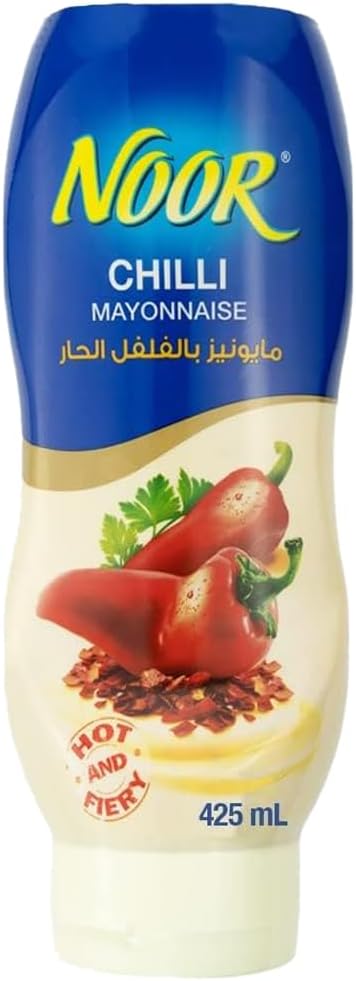 Noor, Chili Mayonnaise, Squeezy Bottle, 425ml
