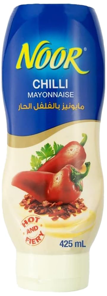 Noor, Chili Mayonnaise, Squeezy Bottle, 425ml
