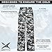 Arctix Kids Snow Pants with Reinforced Knees and Seat, White Multi Camo, Small