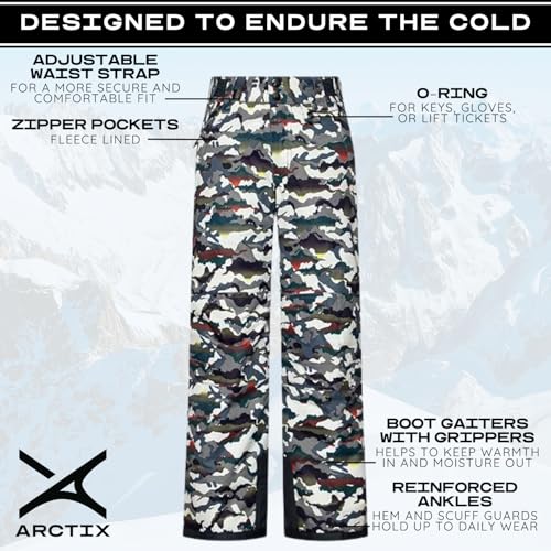 Image of Arctix Kids Snow Pants with Reinforced Knees and Seat