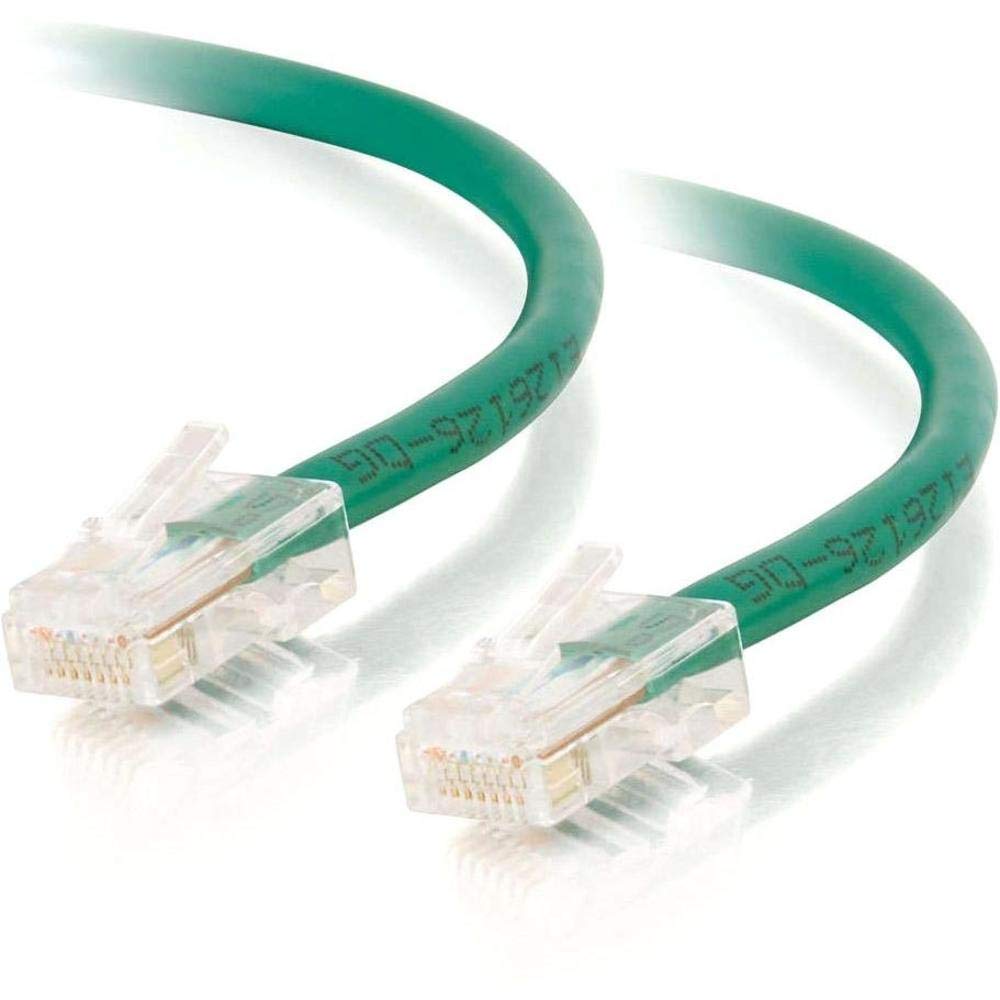 C2G 24500 Cat5e Crossover Cable - Non-Booted Unshielded Network Crossover Patch Cable, Green (5 Feet, 1.52 Meters)