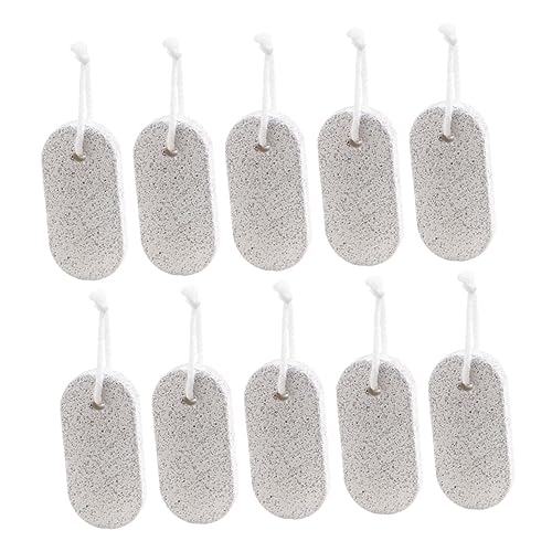 Râpe à pieds en pierre volcanique Vaguelly pour soin des pieds et pédicure maison - Lot de 20 pcs