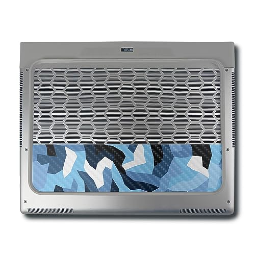 Image of MightySkins Carbon Fiber Skin Compatible With Alienware X16 R1 (2023) Full Wrap Kit - Sky Camouflage | Protective Durable Textured Carbon Fiber Finish | Easy To Apply & Change Styles | Made in the USA