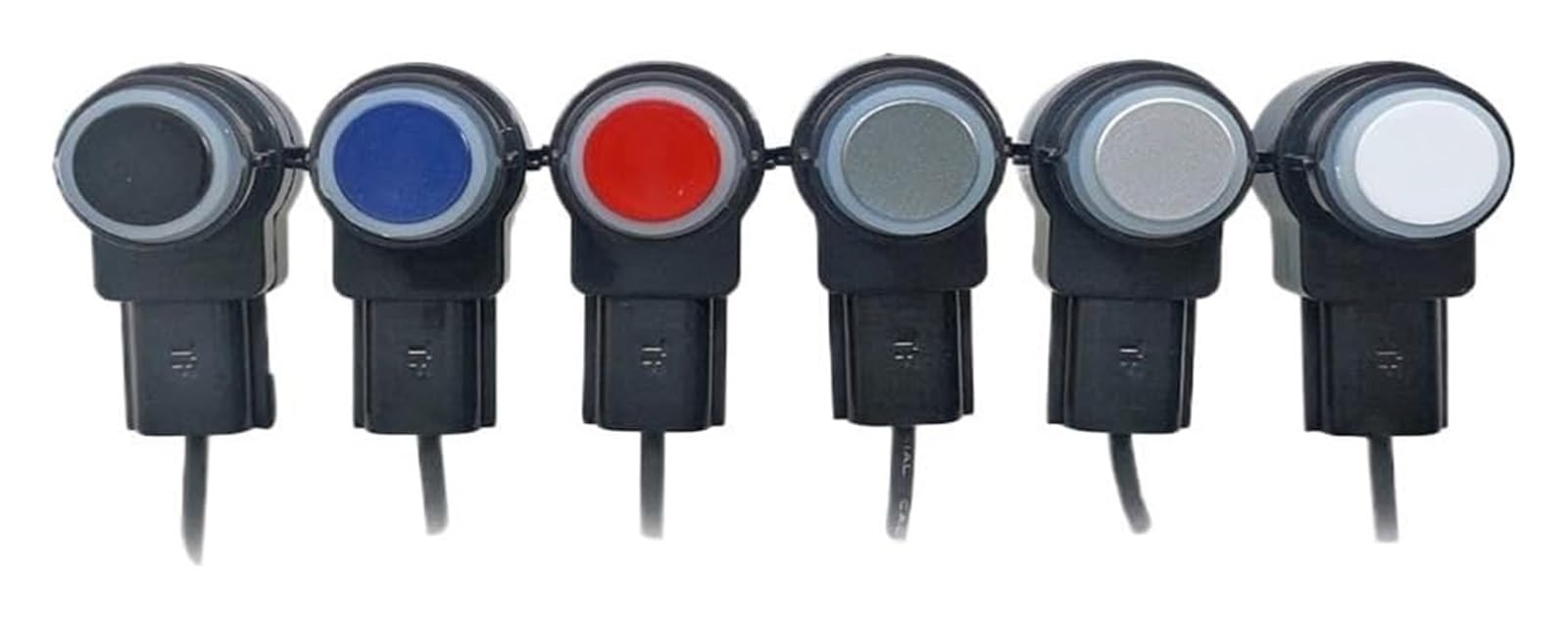 PDC Sensor Estacionamiento Sensor Aparcamiento Coche Asistencia Inteligente Sensores Planos 14 Mm Alarma Sonora Marcha Atrás