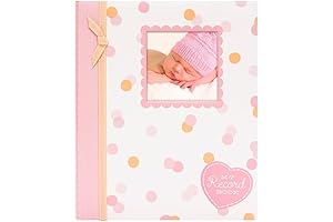 Lil Peach Baby Memory Book Girl: For Girl Baby Record First 5 Years