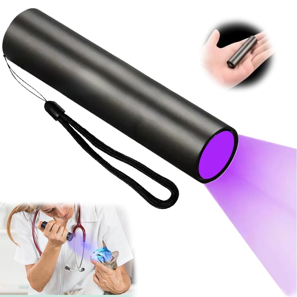 AVEDIA Rechargeable UV Torch Light, Ultraviolet Flashlight, 395 NM LED Black Light UV, Ideal for Pet Dog Urine Detection, Resin Curing, Woods Lamp, Fluorescent Detection (B0D6GGVWH4) Amazon Price History, Amazon Price Tracker