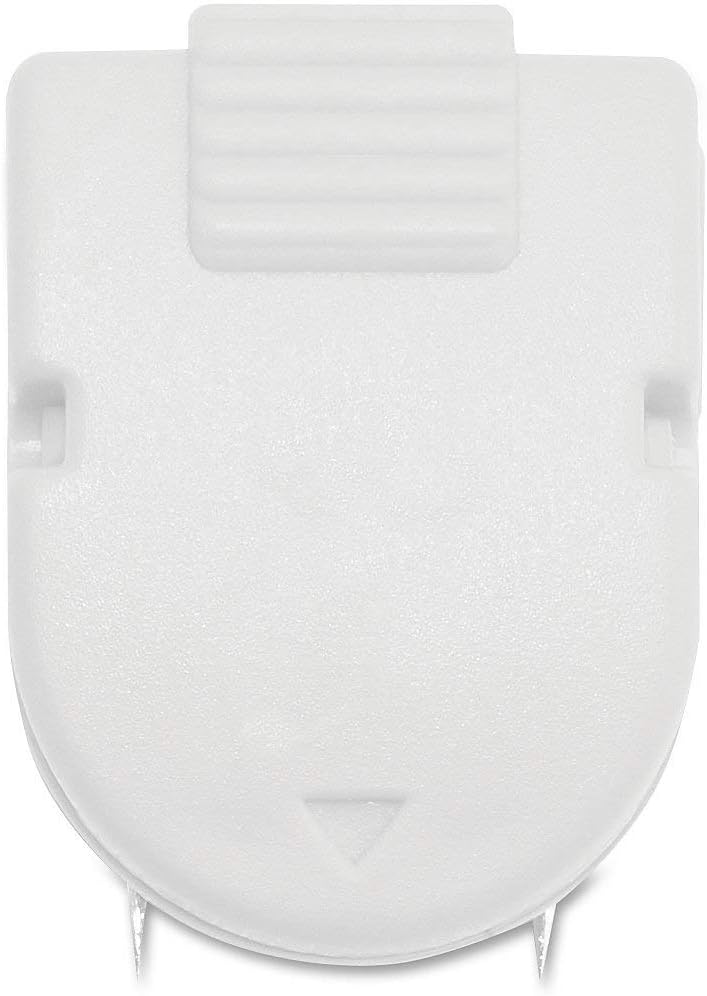Jumbo Size Wall Clips for Fabric Panels, 60-Sheet Capacity, Box of 10, White (75340)