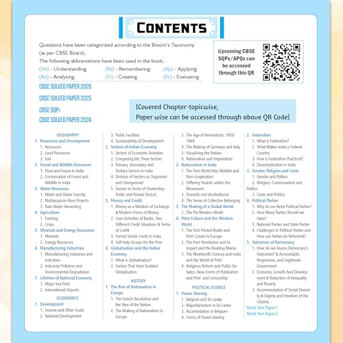 Image of PW CBSE Question & Concept Bank Class 10 Social Science 2027 Chapterwise & Topicwise | NCERT Exemplar Concept Maps PYQs Mock Test 50% Competency Based ... | Solved By Siddarth Sharma & Ujjavala Punj