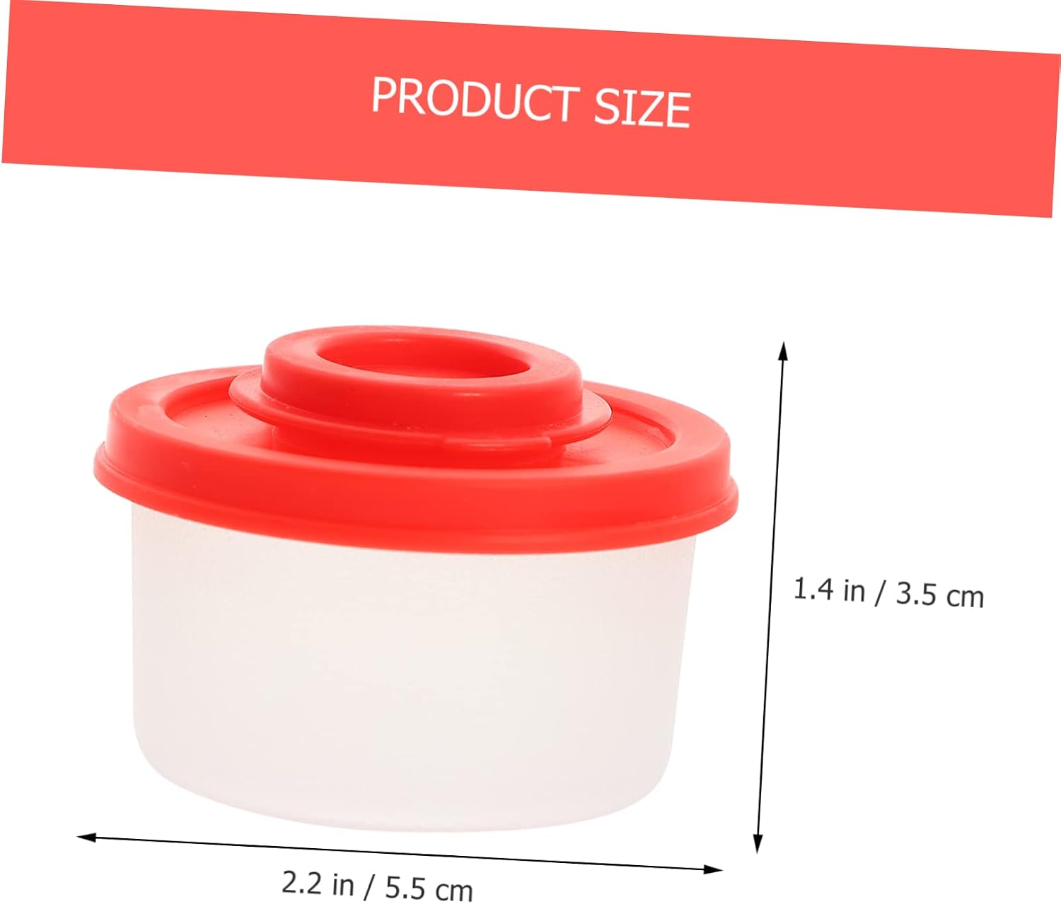 MAGICLULU 8pcs Mini Pepper Spice Shaker Bottles Small Food-grade Plastic Seasoning Containers for and Chili Powder for Camping Traveling and Kitchen Use