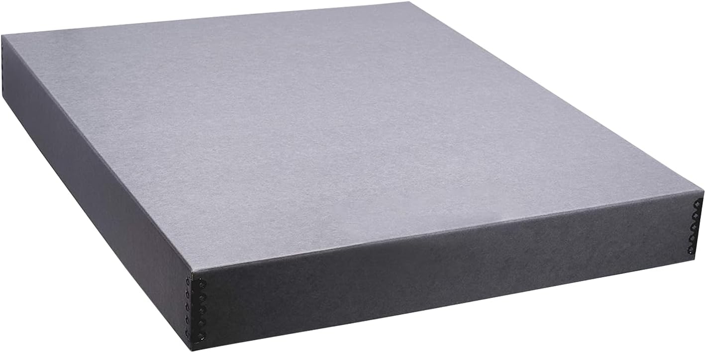WestMotive Archival Gray Photo Storage Box, AcidFree Drop