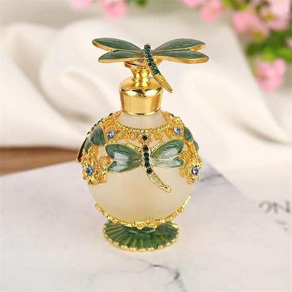 Arabian Perfumes,15ml Muslim Eau de Parfum Toilette for Female Halal Dubai Retro Concentrated Long Lasting Perfume Essential Oil Womens Fragrances Persistent Smell Travel Accessory