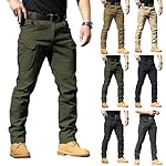 Generisch Pantalones de trabajo impermeables para ...: Excelente impermeabilidad: los pantalones hechos de material impermeable de alta calidad mantienen la lluvia de forma fiable y te mantienen seco. Ideal para clima cambiante para mantenerte cómodo durante las actividades al aire libre. Materiales resi...