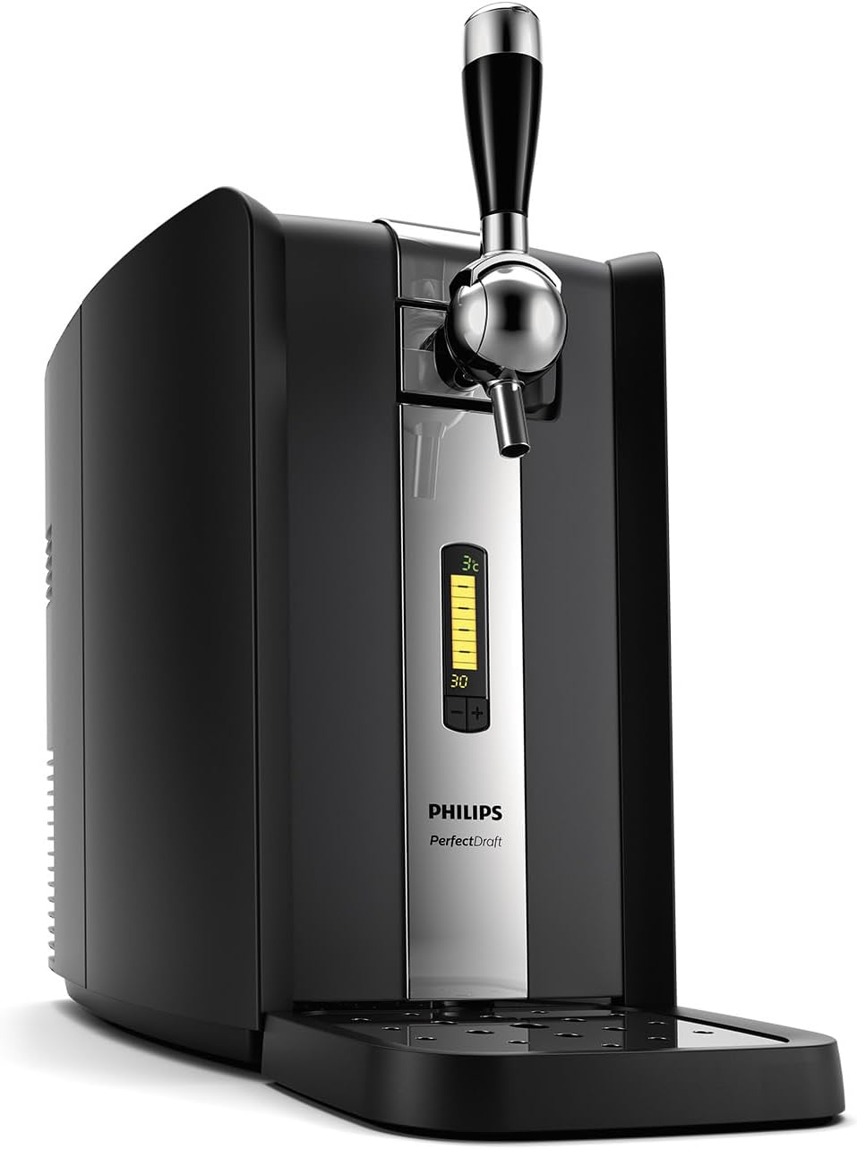 Philips PerfectDraft (HD3720/25) 70 W - Grifo de cerveza - sistema de barril de cerveza doméstico con pantalla LCD, barril de 6 L
