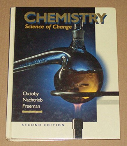Chemistry: Science of change (Saunders golden s... 0030968011 Book Cover