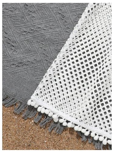 SHENHE Girl's Cute Swim Cover Up Hollow Out Sheer Bathing Suit Coverups Pom Pom Beach Dress3