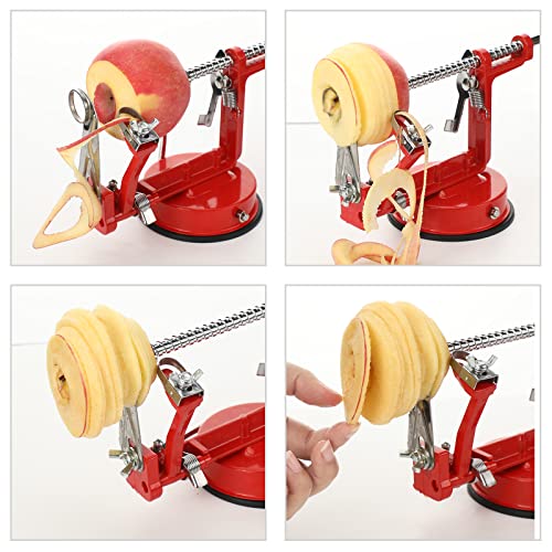 Jutom Universal Apple Peeler Replacement Blade Apple Peeler and Corer Stainless Steel Cutter Blades for Kitchen Home Restaurant(3 Pcs)