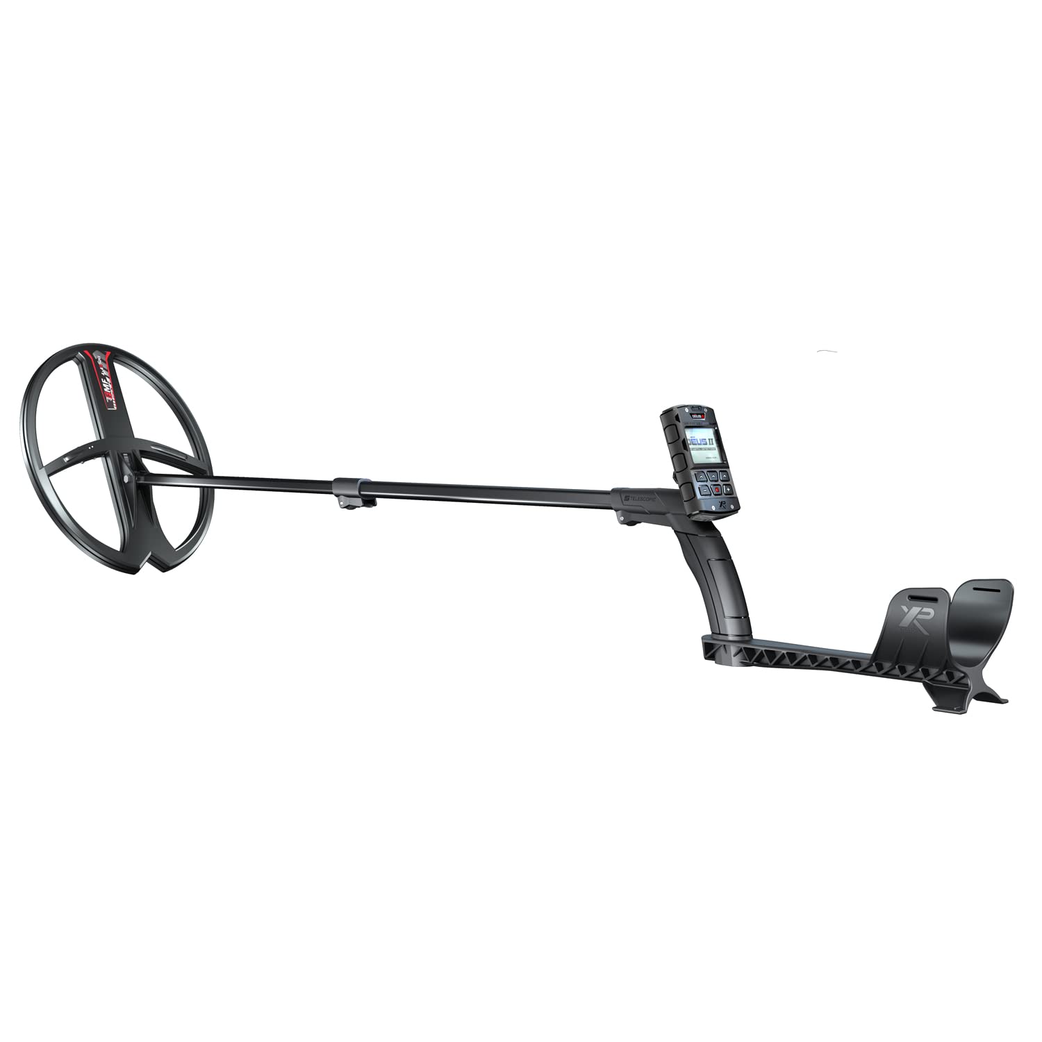 XP Metal Detectors Canne S-Telescopic Lite sans Bas de Canne- Compatible avec Les détecteurs de métaux XP Deus, Deus II et ORX entièrement sans Fil. (D044LITE)