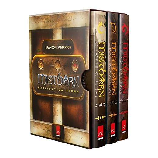 Box Mistborn - Volumes 1, 2 e 3