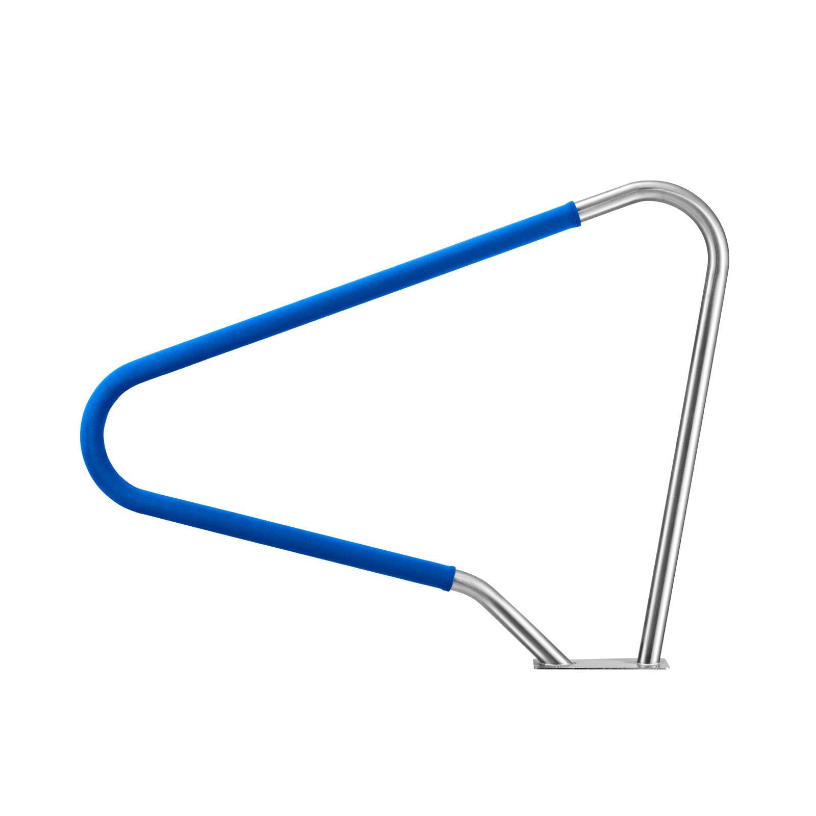 VEVOR Barandilla para Piscina, Carga de 100 kg, Acero Inoxidable 304, Cubierta Antideslizante Extraíble, Amplia Gama de Accesorios, para Piscinas, Parques Acuáticos y Spas, 1220 x 100 x 915 mm