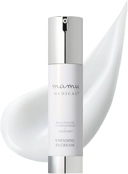 Unfading EX Cream Resilient & Transparency 1.5 fl oz 45 ml | Hybrid Exsome, Human Stem Cell Solution, Supervised by Beauty Clinic, Unscented