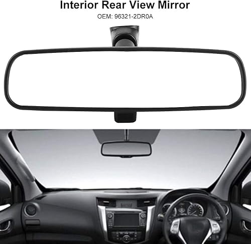 Miniatura 3 de Espejo retrovisor interior apto para Nissan Altima NV1500 NV2500 NV3500 Feontier 96321-2DR0A