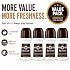AVON Wild Country Roll-On Antiperspirant Deodorant for Men Men's Deodorant with 24-Hour Odor Protection Quick-Dry, Non-Staining Roll-On Formula for Daily Use & Travel Pack of 4, 2.6 oz