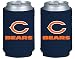 NFL Football 2014 Team Color Logo Can Kaddy Holder Cooler 2-Pack (Chicago Bears)