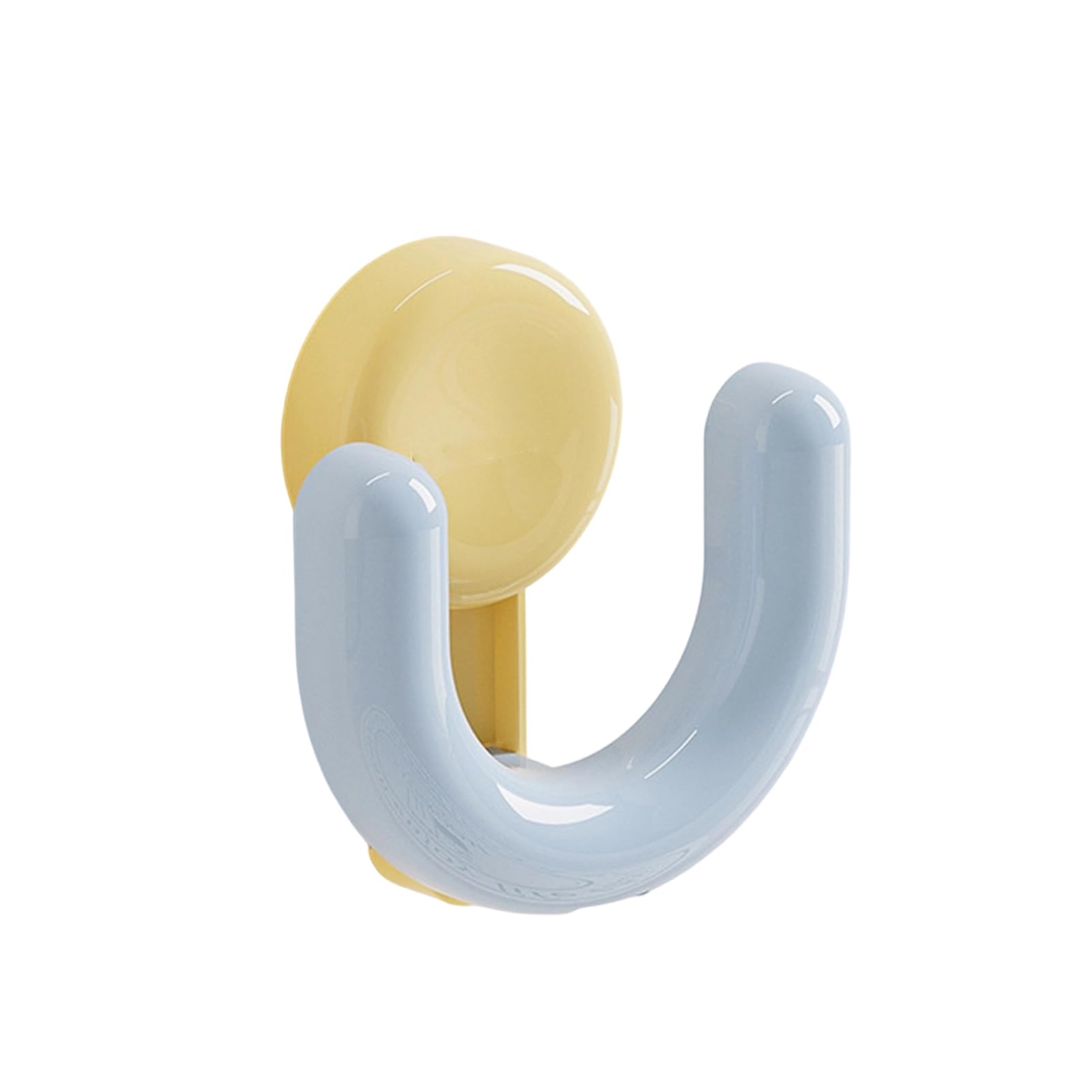 Virelynx Slipper Rack with Suction Cup – U-Shaped Slipper Holder 5kg Load, Macaron Color Hanger for Bathroom