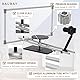 RAUBAY 360-Grad-Spinner (Lite-Version), professioneller Fotografie-Drehteller, Foto-Video-Plattform, drehbarer Kamera-Schieber für kommerzielle Videos, Essensaufnahmen, Produktfotografie, Bullet-Time