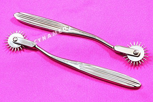 New-2-German-Stainless-7-Wartenberg-Pin-Wheel-Stainless-Steel-Nerve-Tester-AQUALTY