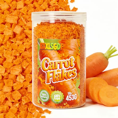 Dehydrated Carrots 1lb Dried Carrots Natural Freeze-Dried Vegetables Canned