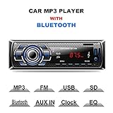 📻【Panel no Extrable y Sirve para 12V】 Verifique si su automóvil es de 12V antes de la compra e instalación, no aceptamos devolución o garantía para automóviles de 24V.