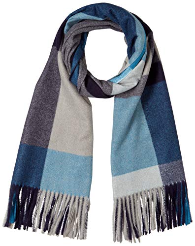 ストール estää レディース ターコイズブルー 幅約55cm 長さ約190cm